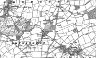 Old Map of Donnington, 1900