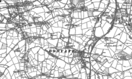 Old Map of Donyatt, 1886 - 1901