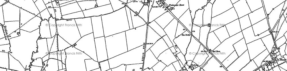 Old map of Eldene in 1922