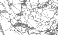 Old Map of Dorney, 1910