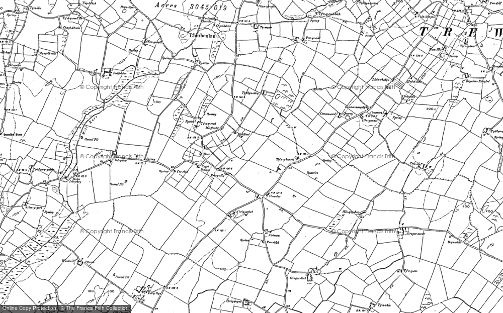 Map Of Dothan 1899 Francis Frith - dothan 1899