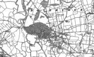 Old Map of Doveridge, 1899 - 1900