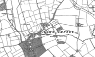 Old Map of Down Ampney, 1898