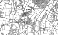 Old Map of Downe, 1895 - 1908