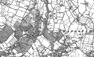 Old Map of Downend, 1881 - 1902
