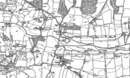 Old Map of Downend, 1896