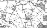 Old Map of Downend, 1898