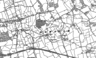 Old Map of Downham, 1895