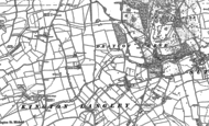 Old Map of Draycot Cerne, 1899