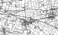 Old Map of Draycott, 1881 - 1899