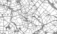 Old Map of Draycott, 1882 - 1901
