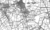 Old Map of Drayton, 1885 - 1886