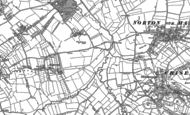 Old Map of Drayton, 1886