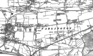 Old Map of Drayton, 1895 - 1907