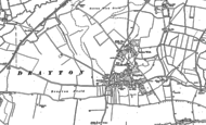 Old Map of Drayton, 1898 - 1910