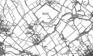 Old Map of Drayton Beauchamp, 1896 - 1923