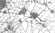 Old Map of Driby, 1887 - 1888