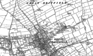 Old Map of Driffield, 1891