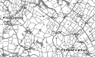 Old Map of Drury Lane, 1909