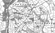 Old Map of Dubbs Cross, 1883