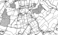 Old Map of Duddenhoe End, 1896 - 1948
