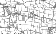 Old Map of Duloe, 1900