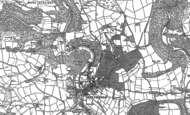 Old Map of Dulverton, 1902