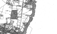 Old Map of Dumpton Gap, 1905