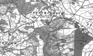 Old Map of Dunchideock, 1887 - 1888