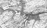 Old Map of Dunford Bridge, 1888 - 1903