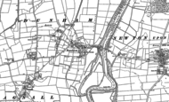 Old Map of Dunham on Trent, 1884 - 1899
