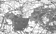 Old Map of Dunham Town, 1897 - 1908