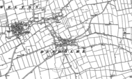 Old Map of Dunholme, 1885