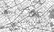 Old Map of Dunnington, 1890 - 1891
