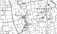 Old Map of Dunnington, 1890 - 1909