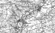 Old Map of Dunnockshaw, 1892