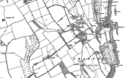 Old Map of Dunstan, 1896