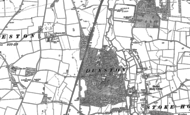 Old Map of Dunston, 1881
