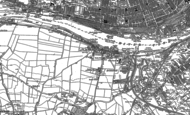 Old Map of Dunston, 1895 - 1914