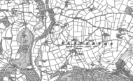 Old Map of Dunterton, 1905