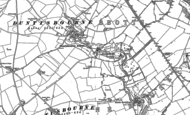 Old Map of Duntisbourne Abbots, 1882