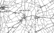 Old Map of Dunton, 1898 - 1923