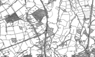 Old Map of Dunton Green, 1895 - 1907
