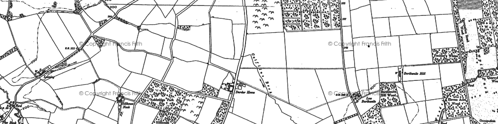Old map of Durdar in 1899