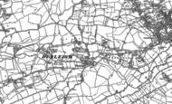 Old Map of Durleigh, 1886 - 1887