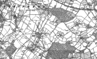 Old Map of Durlow Common, 1887