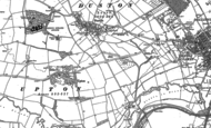 Old Map of Duston, 1883 - 1884
