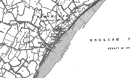 Old Map of Dymchurch, 1896 - 1906