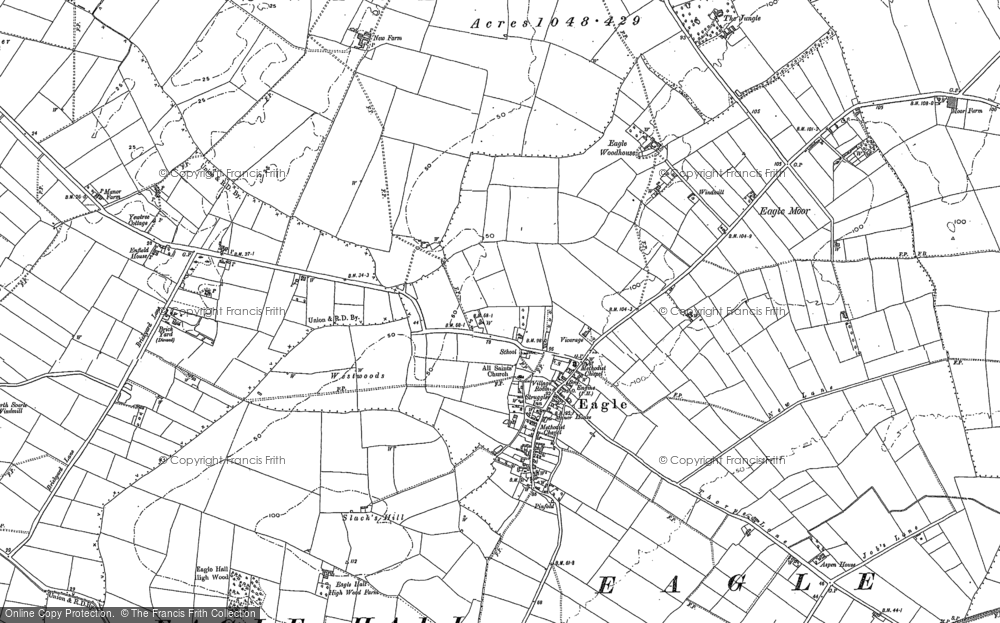 Old Map of Eagle, 1899 - 1904 in 1899