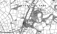Old Map of Eaglescliffe, 1913